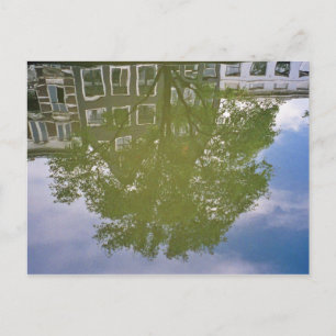 Amsterdams vykort för reflektion