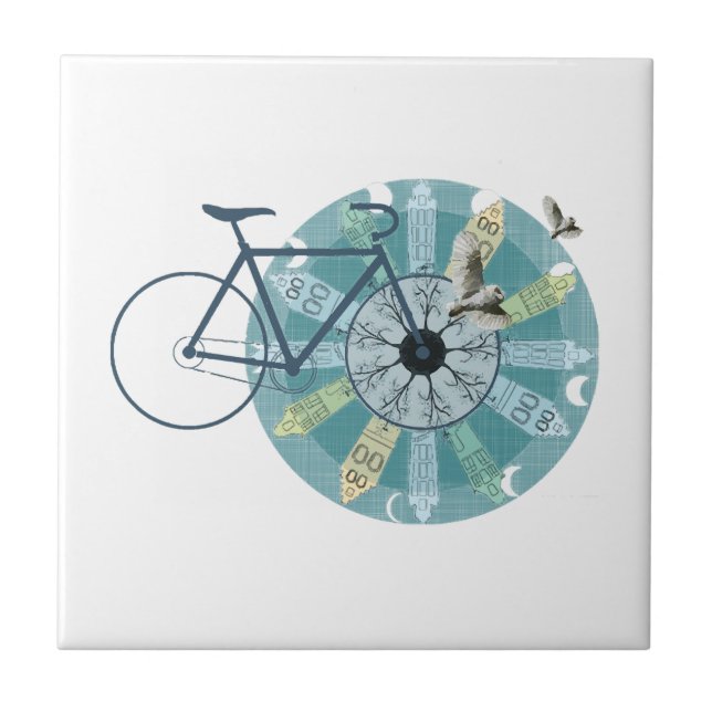 Amsterdamskylten Kakelplatta (Framsidan)