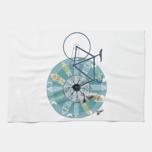 Amsterdamskylten Kökshandduk (Horisontell)