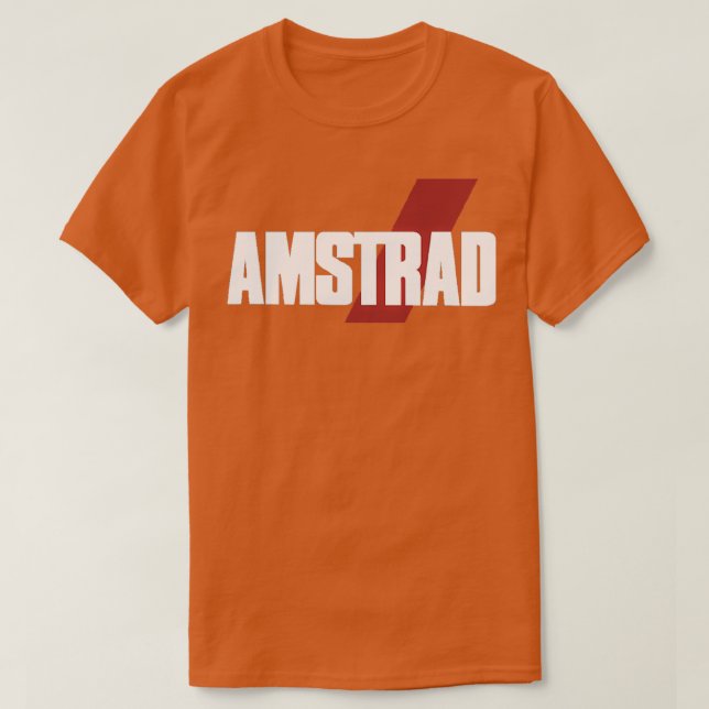 Amstrad Transparent T Shirt (Design framsida)