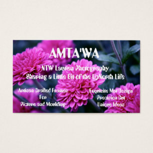 Amta'wa Visitkort
