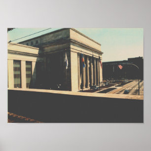 Amtrak Philadelphia 30th gatastation Poster