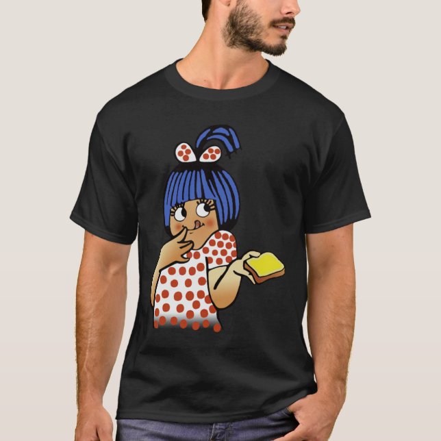 Amul Butter Girl Iconic Indian Culture design Clas T Shirt (Framsida)