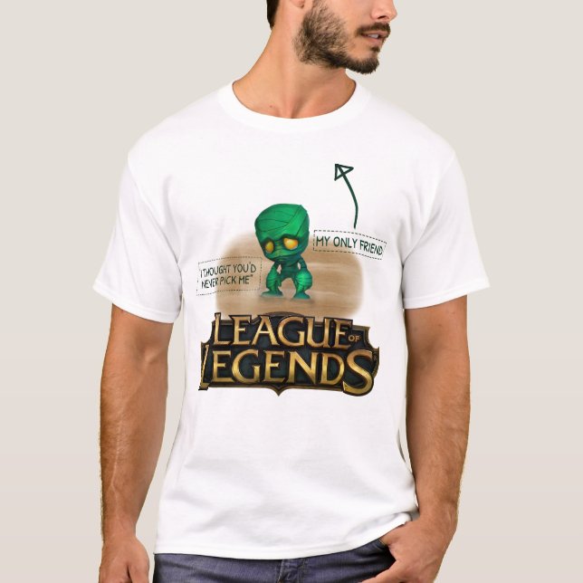 Amumu T-shirt från legendarförbundet (Framsida)