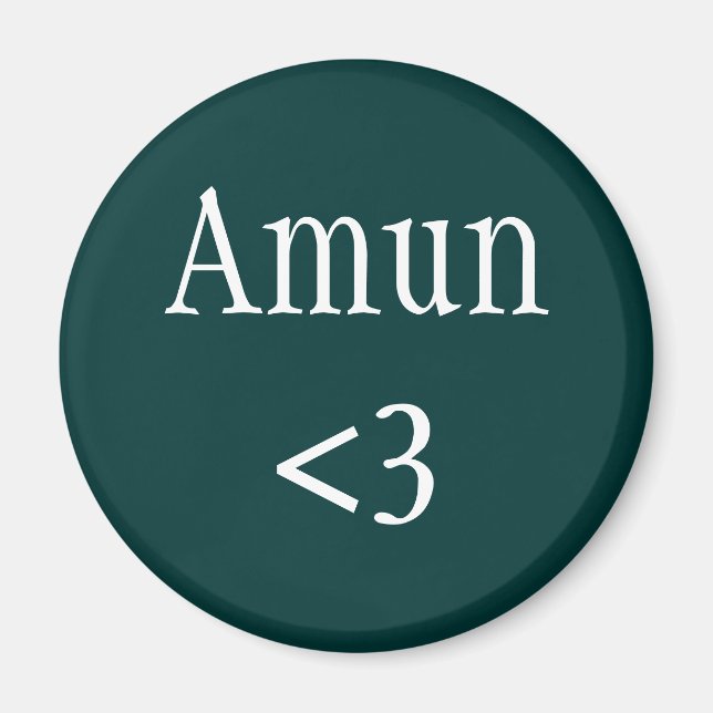 Amun Magnet (Framsidan)