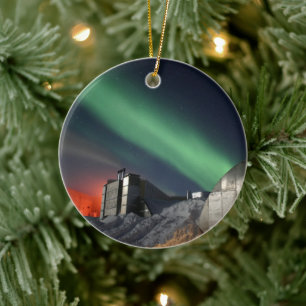 Amundsen-Scott South Pole Station, Antarctica Julgransprydnad Keramik