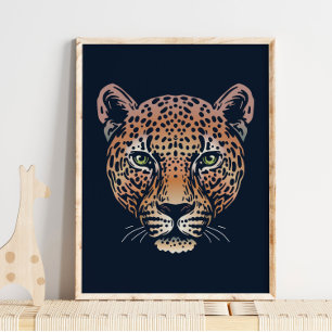 Amur Jaguar Wildlife Skriv ut   Jaguar-utskrift Poster