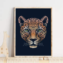 Amur Jaguar Wildlife Skriv ut | Jaguar-utskrift Poster
