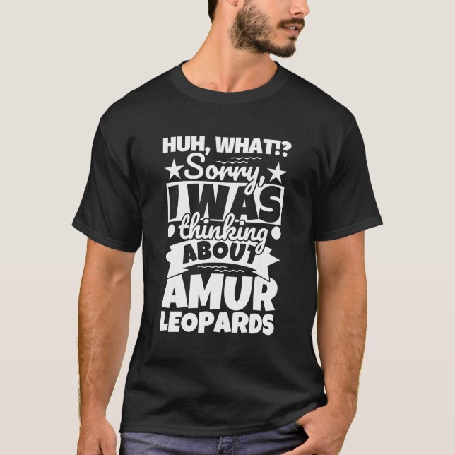 Amur Leopards T Shirt (Framsida)