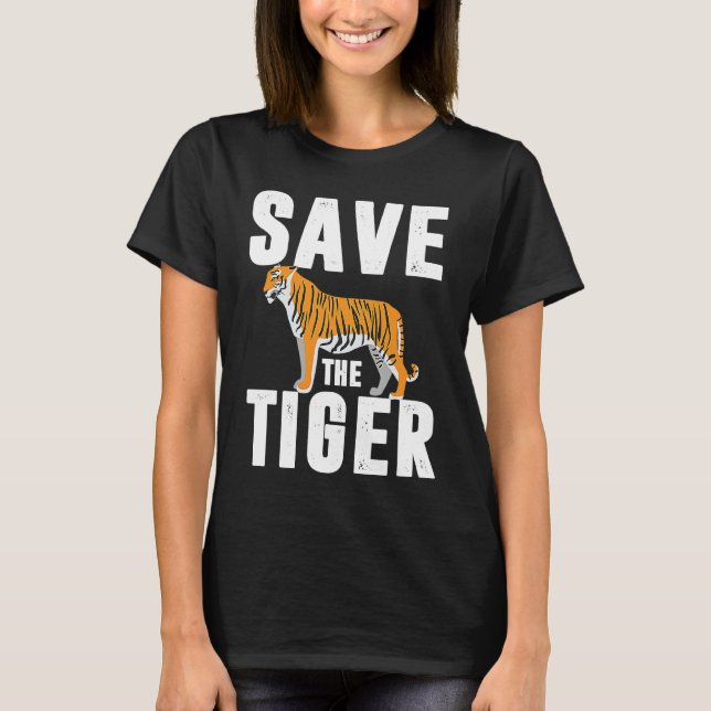 Amur tiger burage big cat big cat asitiger t shirt (Framsida)