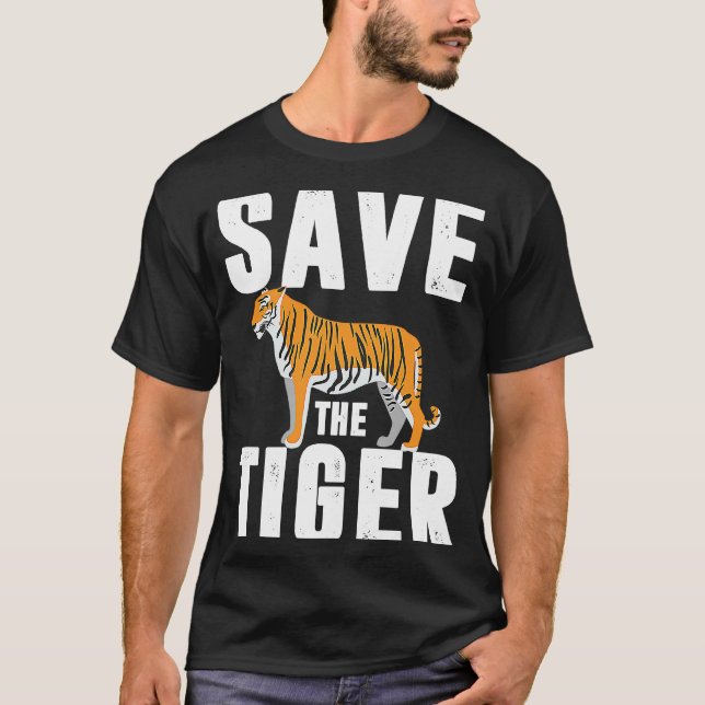 Amur tiger burage big cat big cat asitiger t shirt (Framsida)