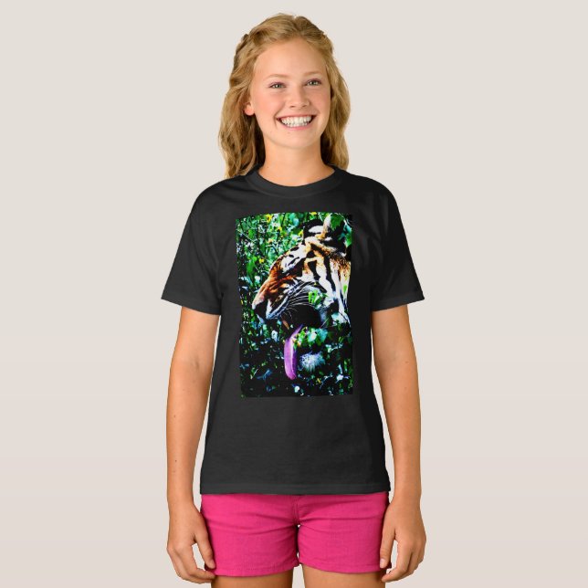 Amur Tiger Gccnm T Shirt (Hel framsida)