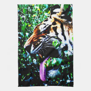 Amur Tiger ktcna Kökshandduk