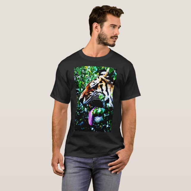 Amur Tiger Mccnm T Shirt (Hel framsida)