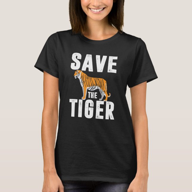 amur tiger tiger cage big cat big cats asian tiger t shirt (Framsida)