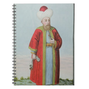 Amurath (Murad) (1404-51) Sultan II 1421-51, från Anteckningsbok