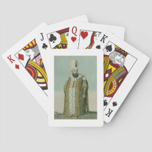Amurath (Murad) (1546-95) Sultan III 1574-95, från Spelkort