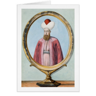 Amurath (Murad) I (1319-89), Sultan 1359-89, från Hälsningskort