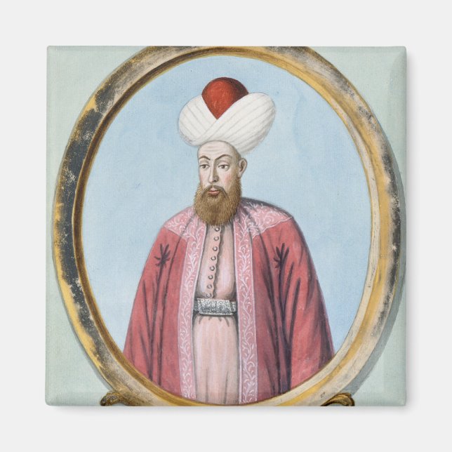 Amurath (Murad) I (1319-89), Sultan 1359-89, från Magnet (Framsidan)
