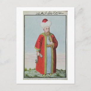 Amurath (Murad) II (1404-51) Sultan 1421-51, från Vykort
