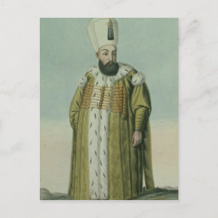 Amurath (Murad) III (1546-95) Sultan 1574-95, från Vykort