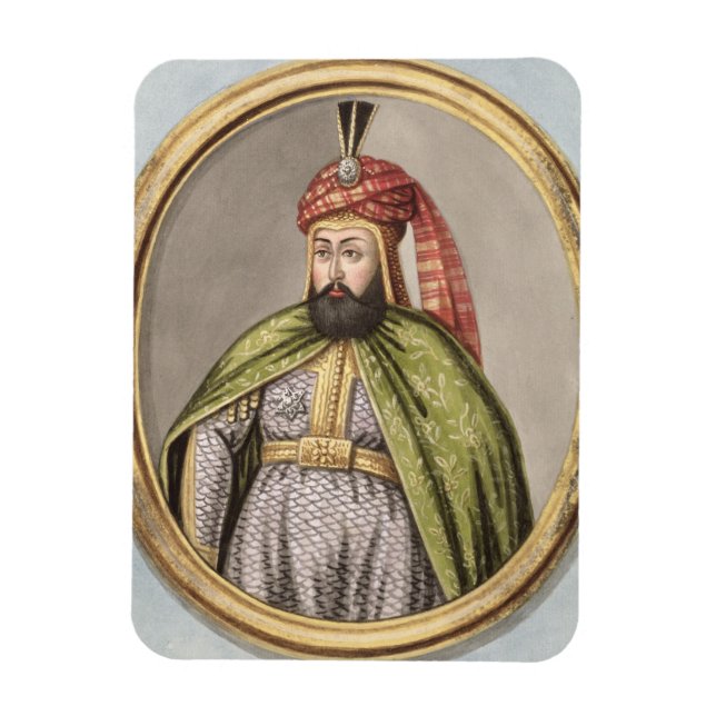 Amurath (Murad) IV (1612-40) Sultan 1623-40, från Magnet (Vertikal)