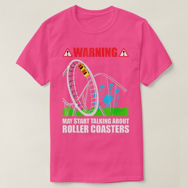 Amusaparken Family Vacation Roller Underlägg Kärle T Shirt (Design framsida)