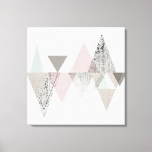 Amuse II Geometrisk modern Canvastryck