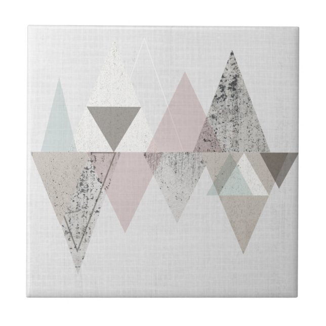 Amuse II | Geometrisk modern Kakelplatta (Framsidan)