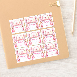 Amusement Park Birthday Klistermärken