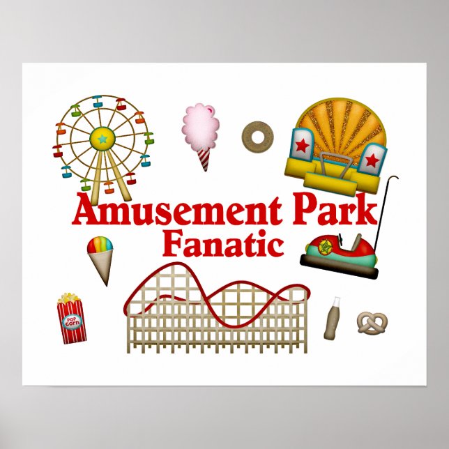 Amusement Park Fanatic Poster (Framsidan)