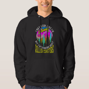 Amusement Park funderar på Roller Underlägg Hoodie