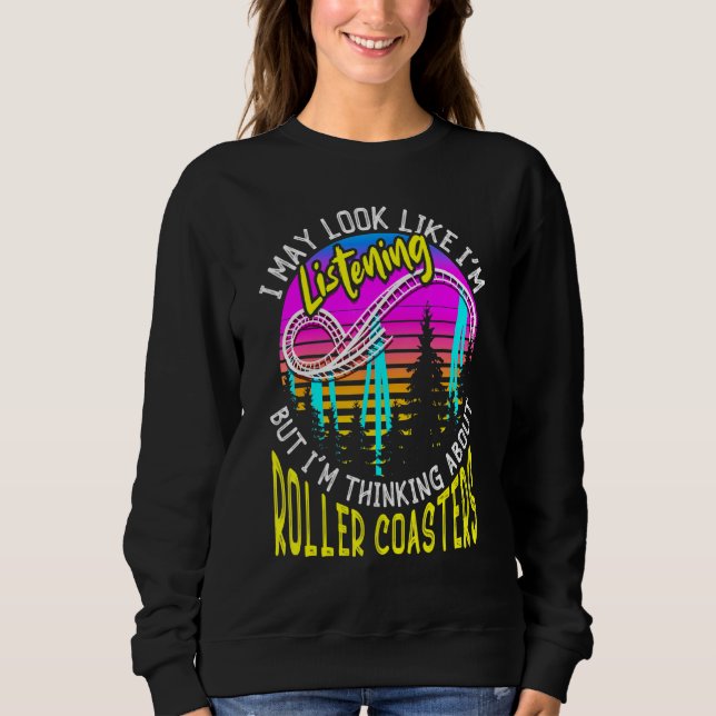 Amusement Park funderar på Roller Underlägg T Shirt (Framsida)