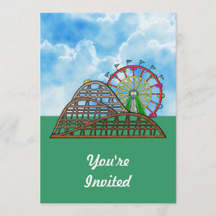 Amusement Park Inbjudningar