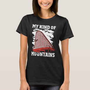 Amusement Park Thrill Seeker Carnival Roller Coas T Shirt
