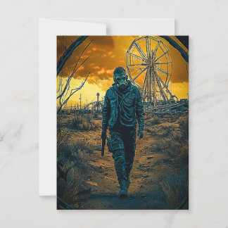 Amusement Park Vykort