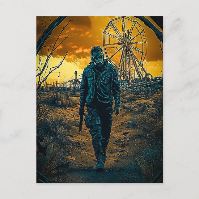 Amusement Park Vykort (Framsida)