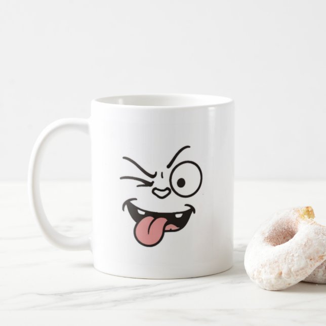 Amusing and funny coffee mugs kaffemugg (Med munk)