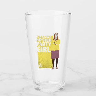 Amy Downtown Hipster Party Tjej Glaskopp