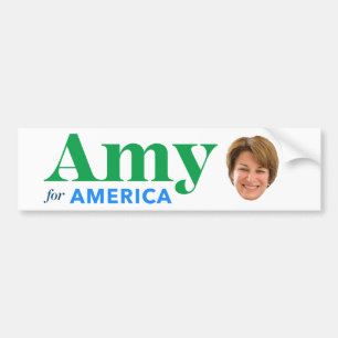 Amy for America Bildekal