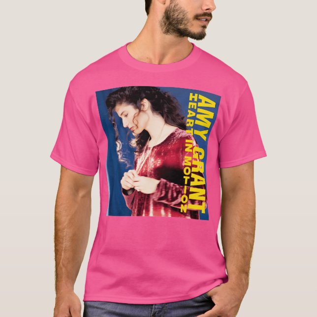 Amy Grant Soft Sten American Singer T Shirt (Framsida)