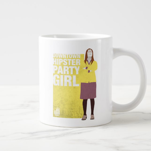 Amy | Hipster Party Girl Jumbo Mugg (Höger)