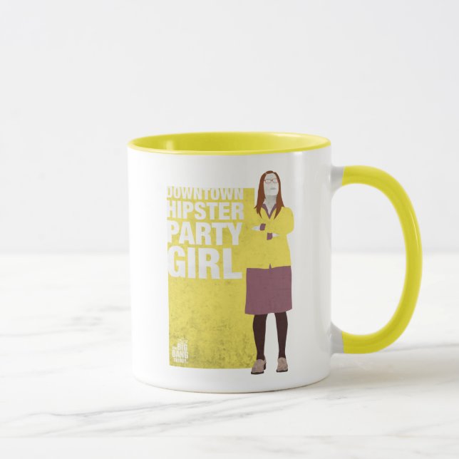 Amy | Hipster Party Girl Mugg (Höger)
