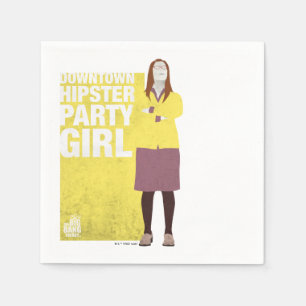 Amy   Hipster Party Girl Pappersservett