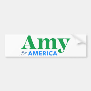 Amy Klobuchar 2020 Amy till president Bildekal