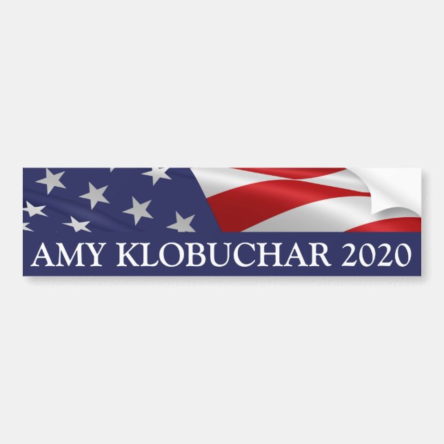 Amy Klobuchar för president 2020 Bildekal (Framsidan)
