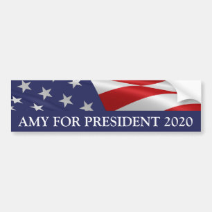 Amy Klobuchar för presidenten 2020 Bildekal