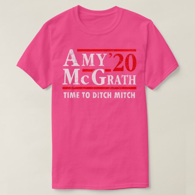 Amy McGrath 2020 T Shirt (Design framsida)
