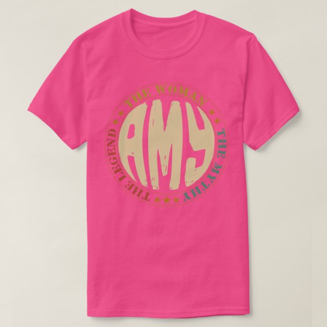 amy namn t shirt (Design framsida)