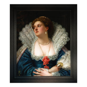 Amy Robsart av William Frederick Yeames Fototryck